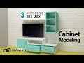 CABINET MODELING IN 3Ds MAX|V-RAY EFFECTS | 15TH FEB, 2021