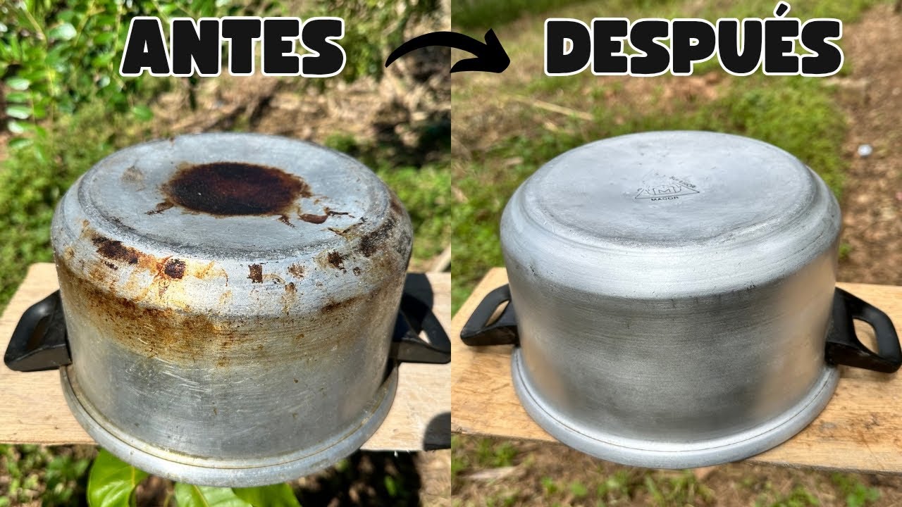 COMO LIMPIAR LAS OLLAS QUEMADAS CON VINAGRE