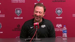 UNM MBB - Richard Pitino Media Availability (3/13/23)