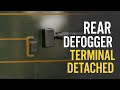 Rear Defroster Terminal BROKEN? Why Ford Says You Can’t Fix It (SSM 48490)
