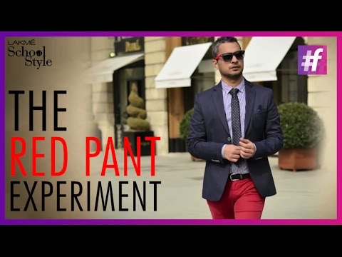 Dark Red Pants Outfits For Guy's