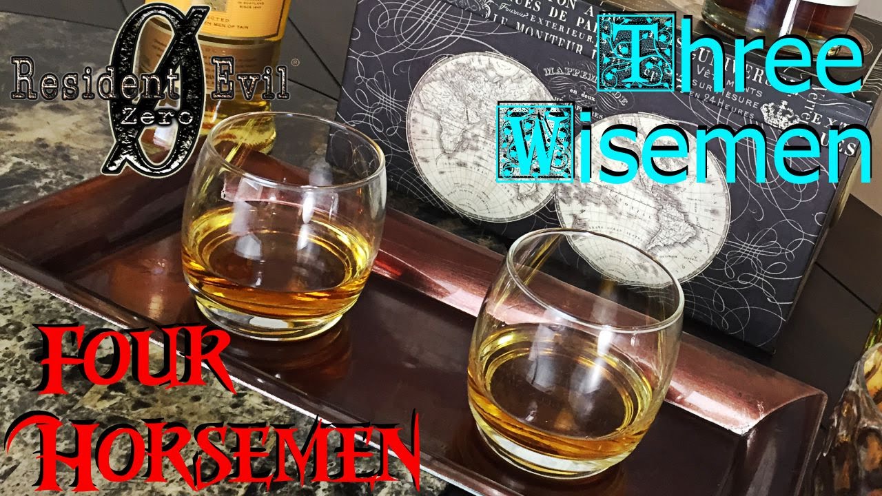 Resident Evil 0 Three Wisemen & Four Horsemen Cocktails & Consoles