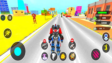 Mech Robot Transforming Game | Robot Action Transforming Game | Android Gameplay