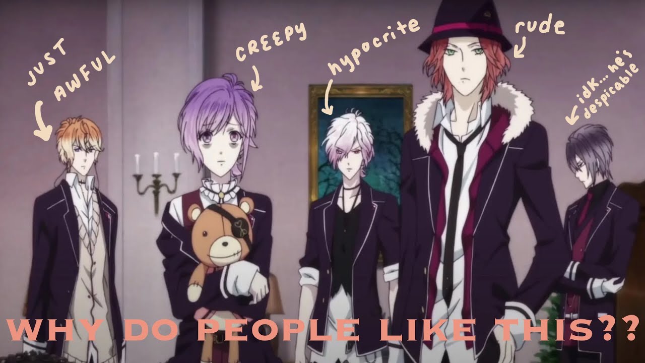 🩸diabolik lovers is the most disturbing anime i've ever