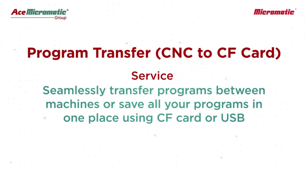 DIY - Program Transfer (CNC to CF Card)