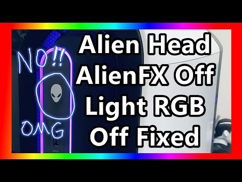 BIOS 업데이트 후 Alienware Aurora R11/R12 전원 버튼 RGB LED 표시등이 켜지지 않는 문제를 해결하는 방법