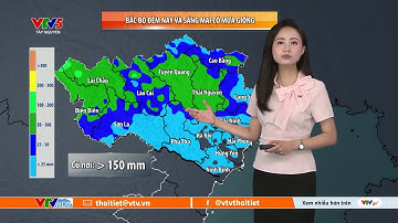 Dự báo thời tiết ngày mai 07/08/2025 | Bắc Bộ có nơi mưa to đến rất to | VTVWDB