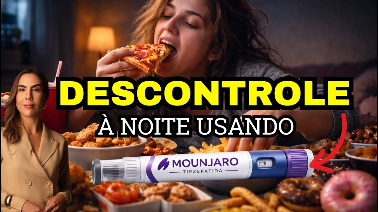ATENÇÃO: Descontrole à Noite Mesmo Usando Mounjaro? Entenda o Que Está Acontecendo