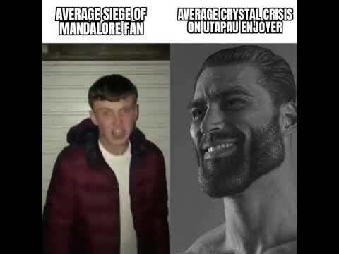 Average Siege Of Mandalore Fan VS. Average Crystal Crisis On Utapau Enjoyer