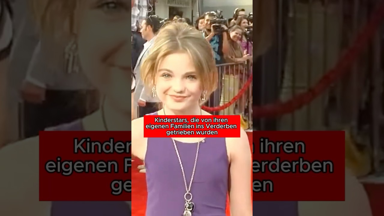 Kinderstars, die von ihren eigenen Familien ins Verderben getrieben wurden