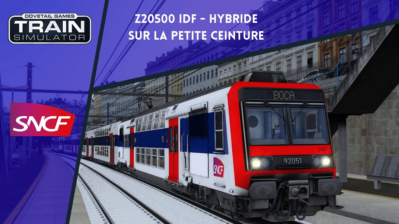 Train Simulator : Z20500 IDF Hybride sur la Petite Ceinture