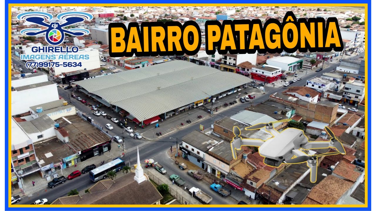 BAIRRO PATAGÔNIA IMAGENS AÉREAS VITÓRIA DA CONQUISTA-BA