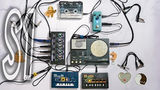 Ambient Night Sample Stylophone Beat Monotron Duodelay Cuvave Dig Reverb Walkman Tape Loop