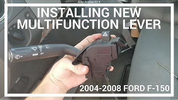 How To Install New Multifunction Lever Turn Signal Switch on 2004-2008 F150 - AutoAndrew E2.5