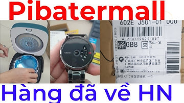 Pi network: Khui hàng nồi cơm điện và đồng hồ đổi bằng pi trên pibatermall.