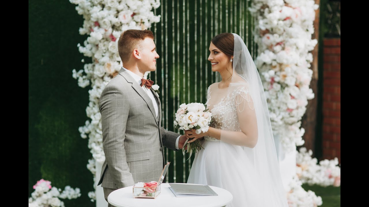 Нежная Свадьба Владимира и Галины