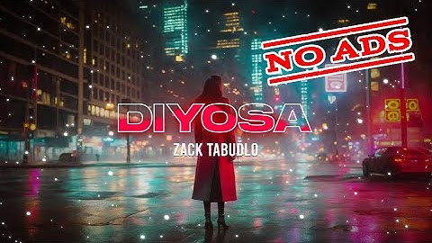 Zack Tabudlo - DIYOSA ( Music Visualizer ) | New OPM Trending Songs 2023 - NO ADS