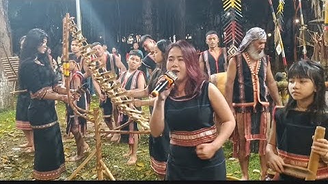 Dân ca JRAI hòa tấu cồng chiêng / văn hóa dân gian nghệ nhân ĐĂK ĐOA biểu diễn