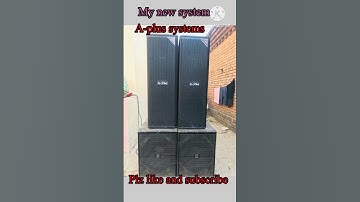 A-plus systems #speaker #djset