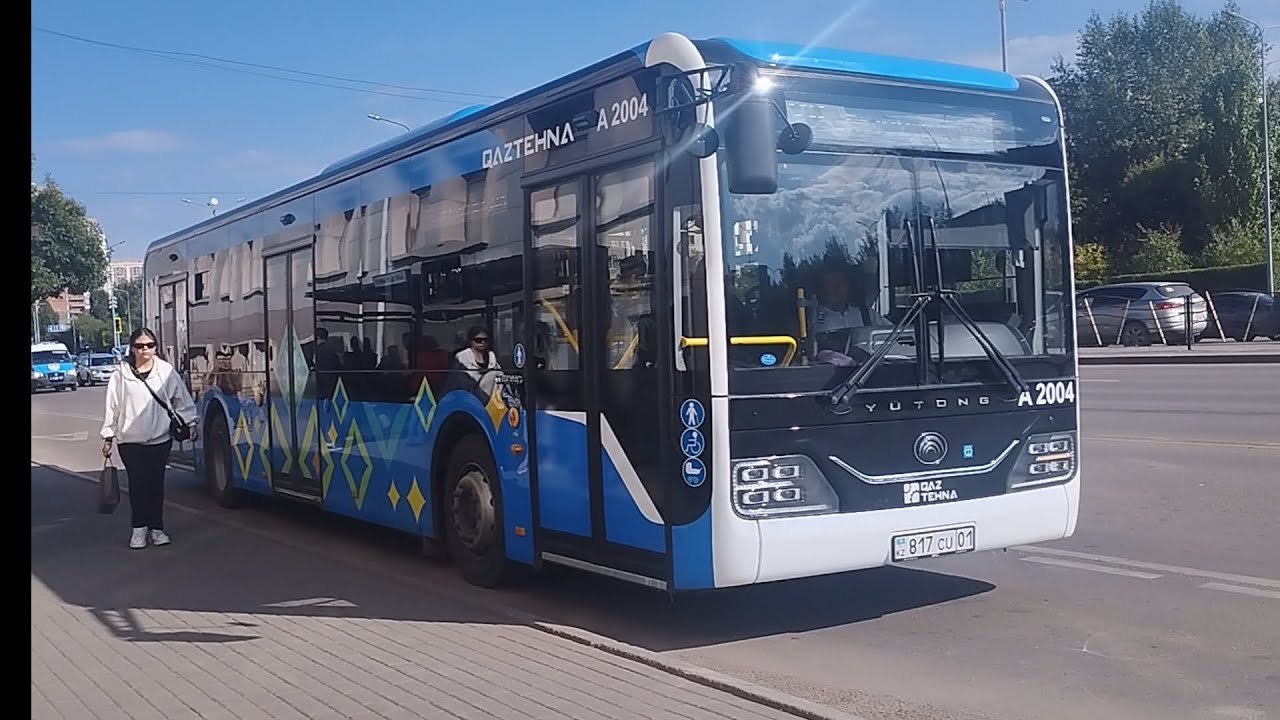 Астана. A2004 Yutong ZK 6128 HG маршрут 36