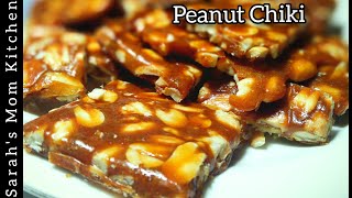 Peanut Chikki Recipe | Moongfali Chikki | Peanut Jaggery Recipe