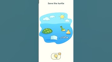 How to save the turtle 🤔 DOP2 GAMEPLAY Level 496 #trending #shortsvideo #dop2 #atharvagaming