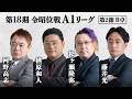 【麻雀】第18期令昭位戦A1リーグ 第2節B卓