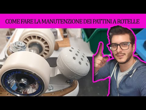 Come fare la manutenzione dei pattini a rotelle