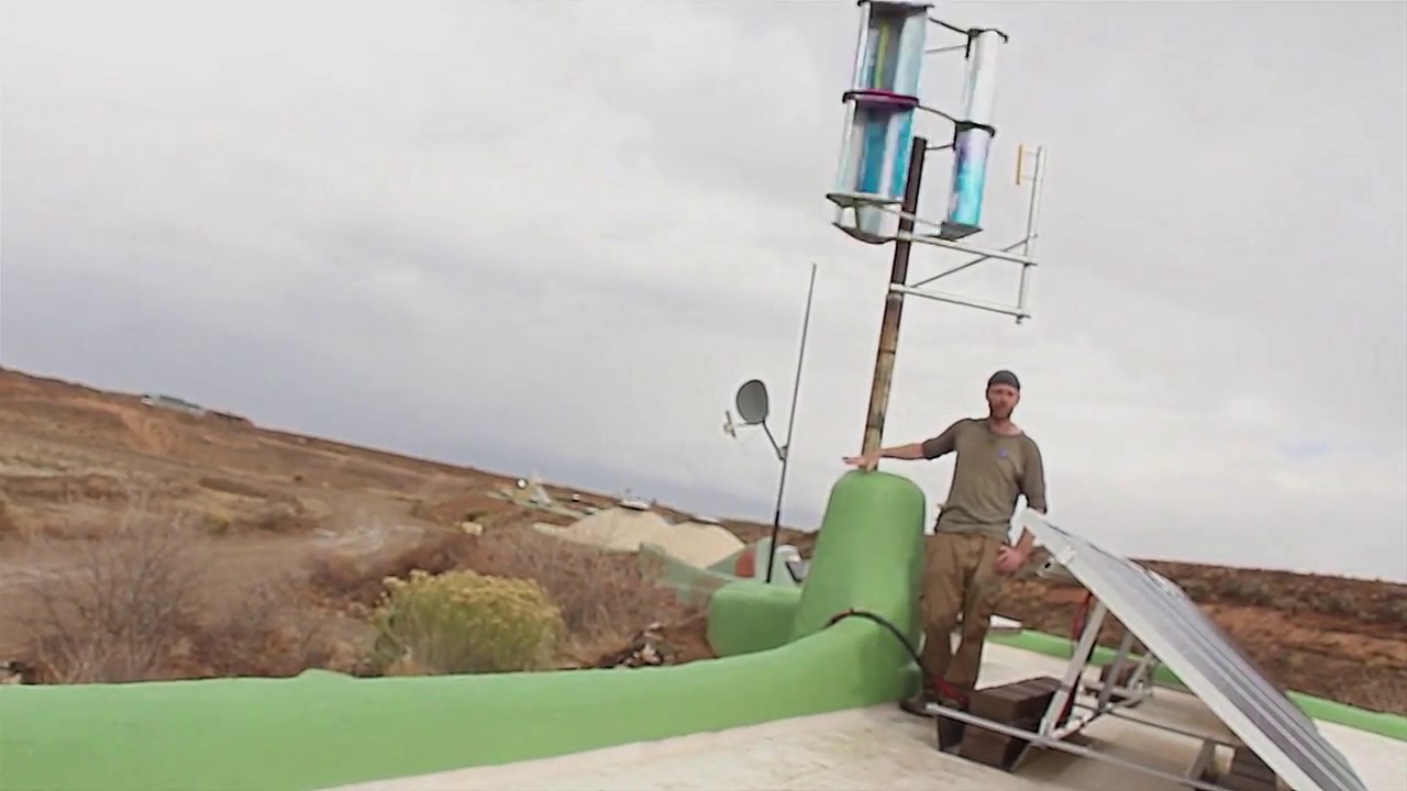 $30 Wind Turbine at Earthship, Taos - OpenSourceLowTech.org diya tailors