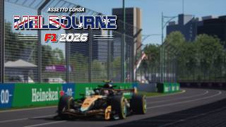 Melbourne F1 2026 Extension 4.6 - Assetto Corsa