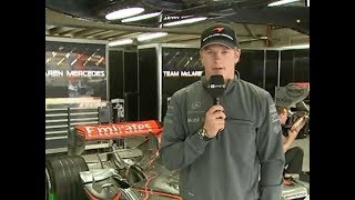 Brazil 2006 Kimi Räikkönen - Who is my boss at Mclaren A,B or C? 😂