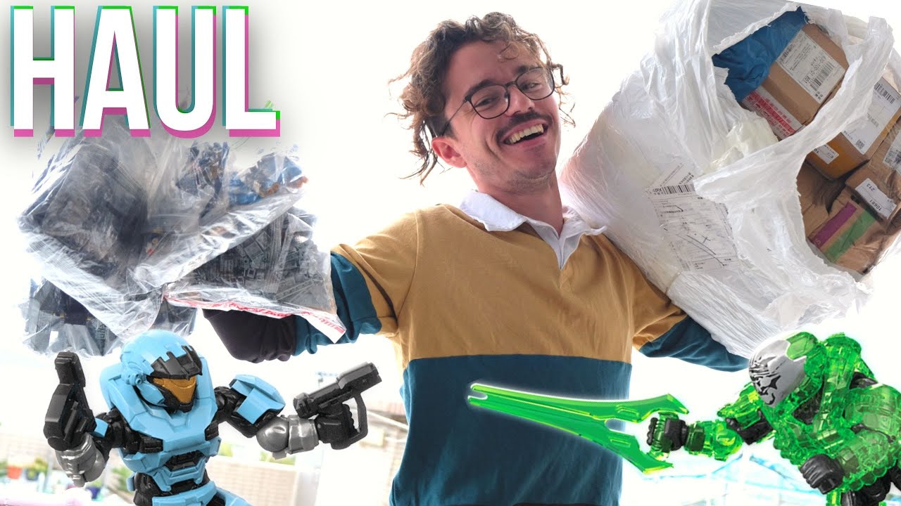 The Halo Mega Construx Haul of Legends.
