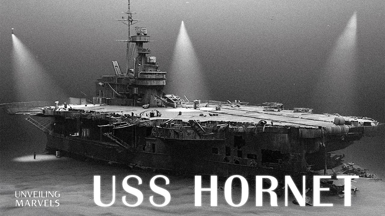 Les images terrifiantes de l’épave du USS Hornet