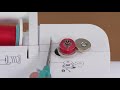[BrotherSupportSewing] (Sewing machine/家庭用ミシン) Winding and Installing the bobbin / 下糸を巻いてミシンにセットする
