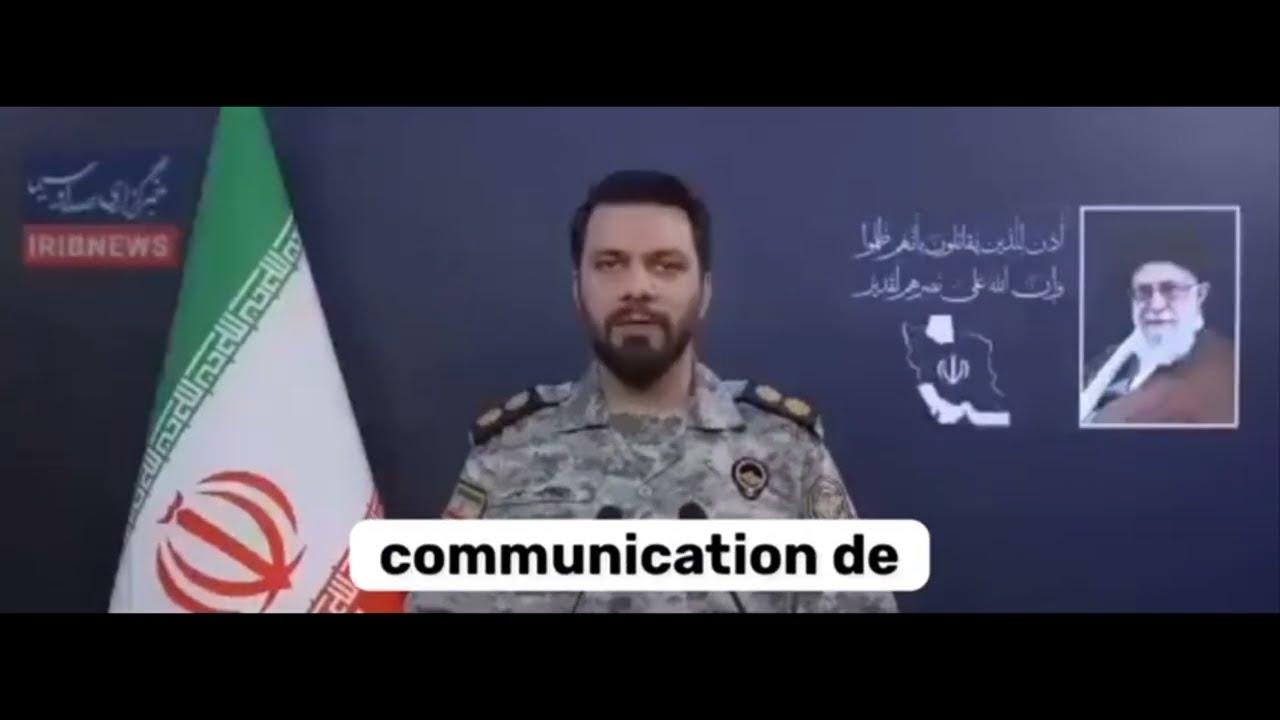 L'IRAN LANCE UN ULTIMATUM AU PEUPLE ISRAÉLIEN,L'HEURE EST GRAVE 