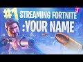 Im Am Live Fortnite Thumbnail