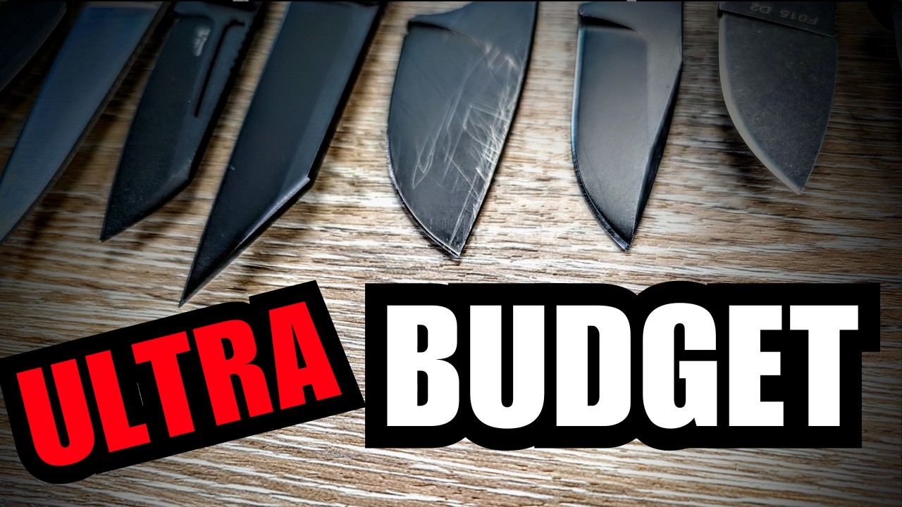 Favorite Ultra-Budget EDC Fixed Blades Under $40