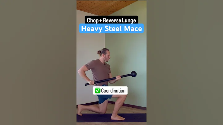 🔥 Try THIS Full Body Steel Mace Exercise #steelmace #steelmaceflow #shoulderworkout #fitness