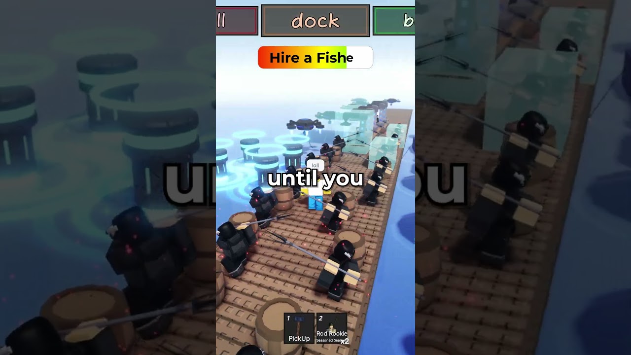 Roblox Game: HIre a Fisher ⭐
