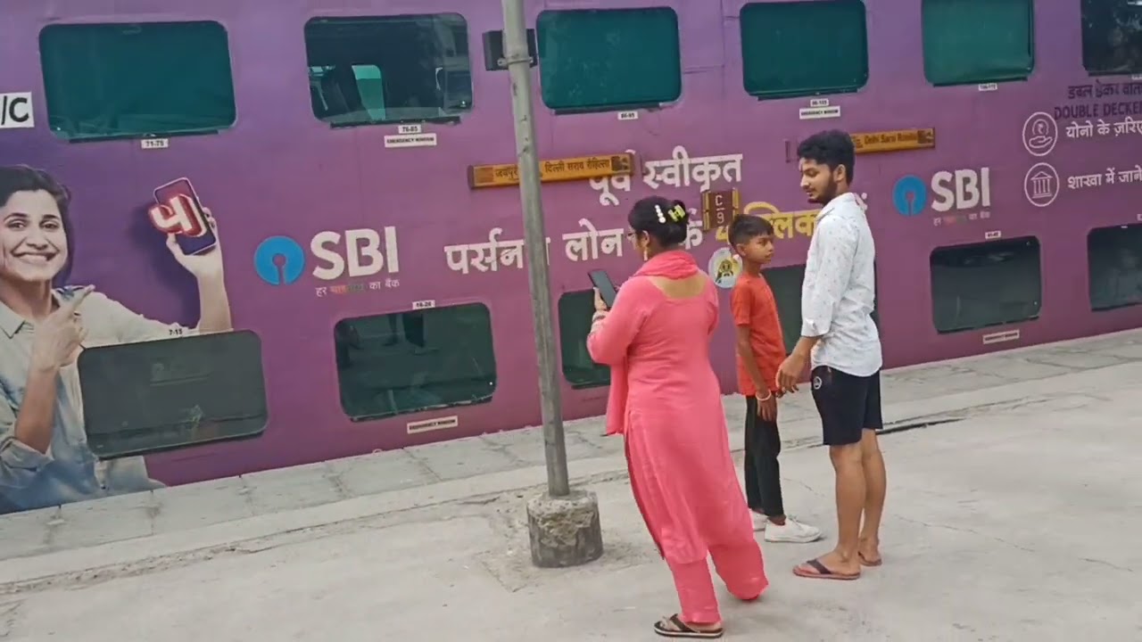 Double Decker Train At Delhi Sarai Rohilla Railway Station YouTube Double Decker Train At Delhi Sarai Rohilla Railway Station YouTube