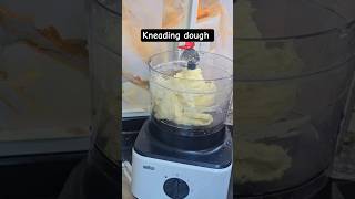 kneading dough,  food processor