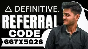 Definitive.fi Referral Code : (667X5Q26) Unlock 15% Off On Trading Fees | Definitive.fi Invite Code