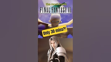 Sephiroth is Barely in FF7? 30 mins? - Did You Know? #finalfantasy