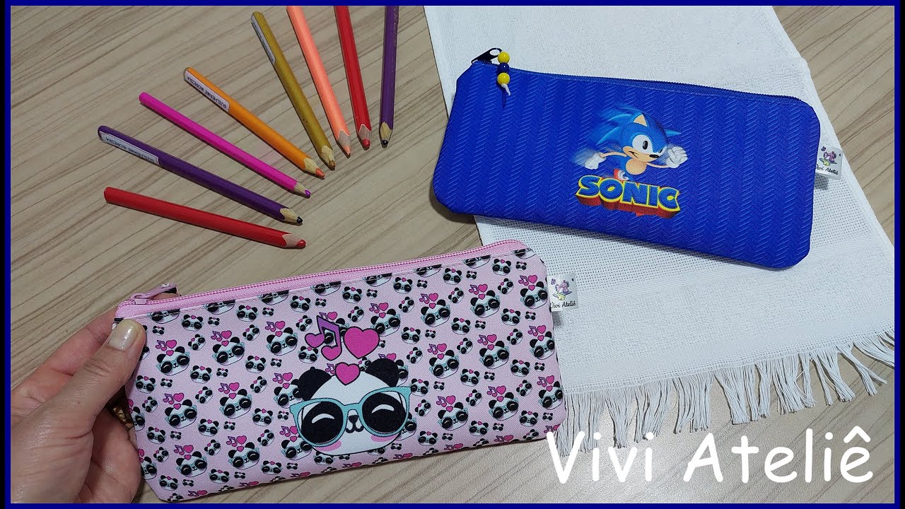 Nécessaire Slim | Passo a Passo| Vivi Ateliê