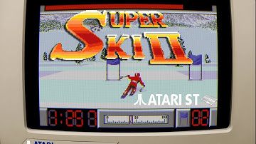 Super Ski II - Atari ST (1992) longplay