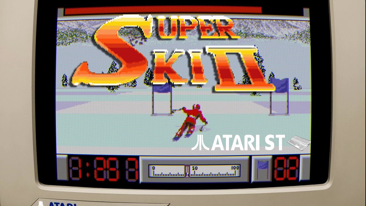 Super Ski II - Atari ST (1992) longplay