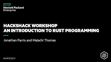 RUST 101 - Introduction to the Rust programming language