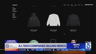 AI tech companies now selling high-end merch