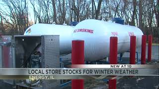 Local businesses prep for winter weather
