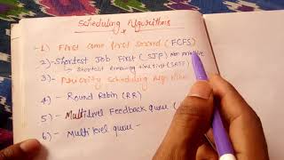 Type of CPU Scheduling Algorithm in OS Part-14